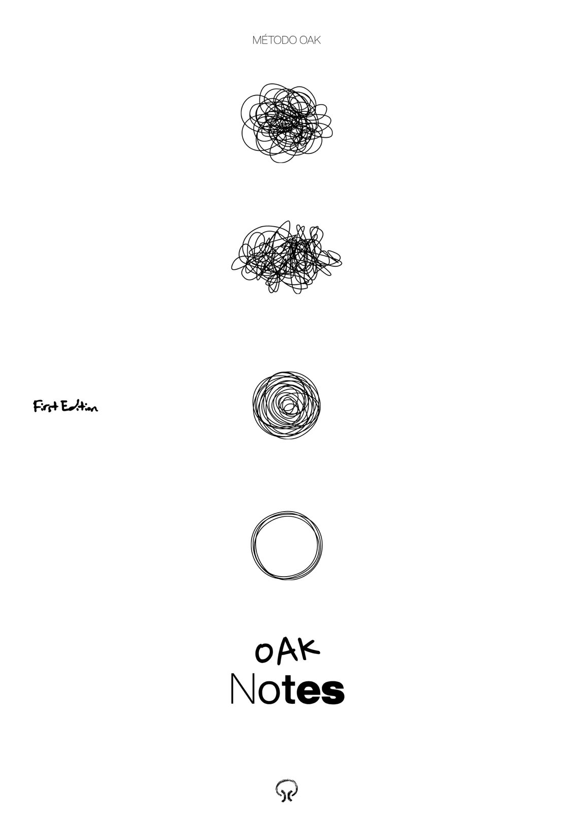 Capa do caderno OAK Notes · First Edition